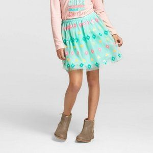 NWT Cat Jack Mint Green Sequin Tulle Skirt